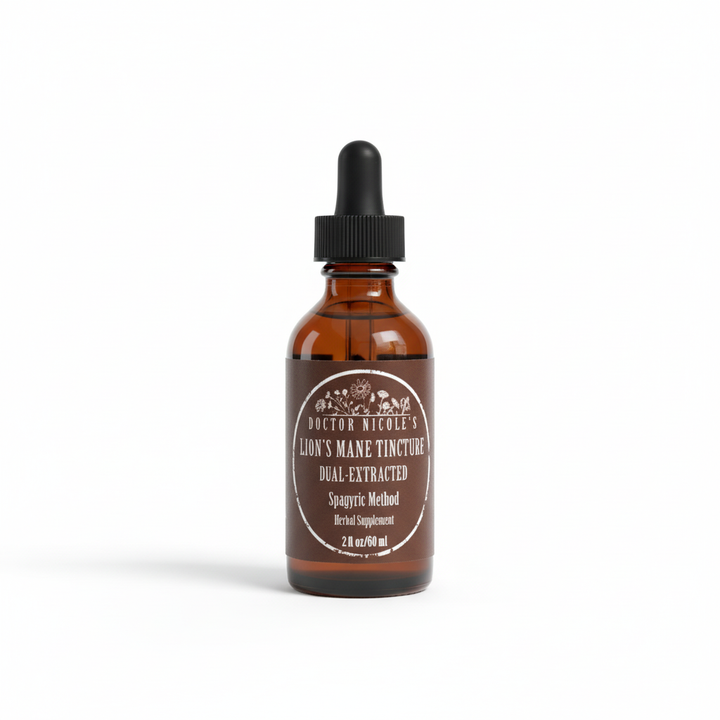 Dual-Extracted Lion’s Mane Mushroom Tincture