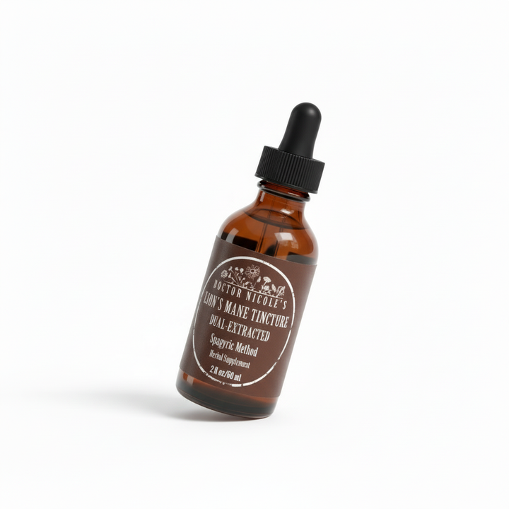 Dual-Extracted Lion’s Mane Mushroom Tincture