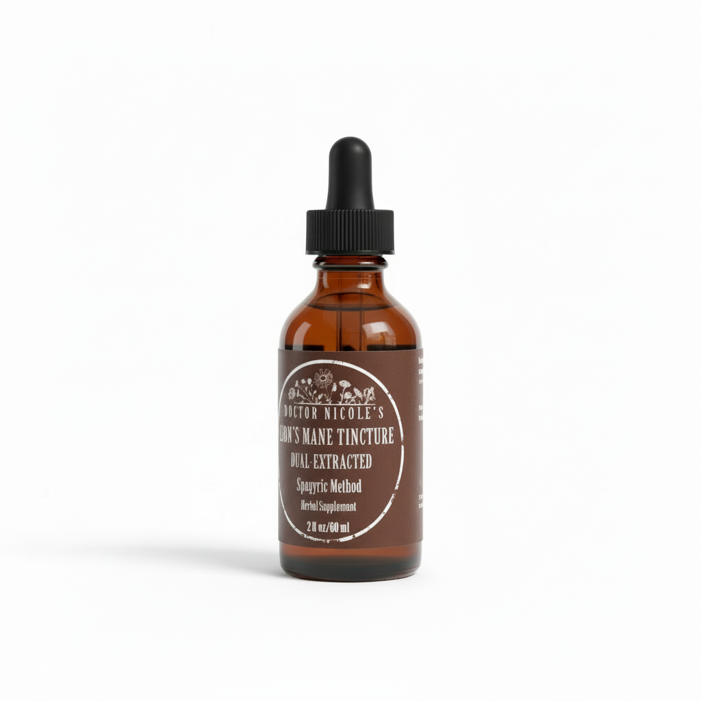 Dual-Extracted Lion’s Mane Mushroom Tincture