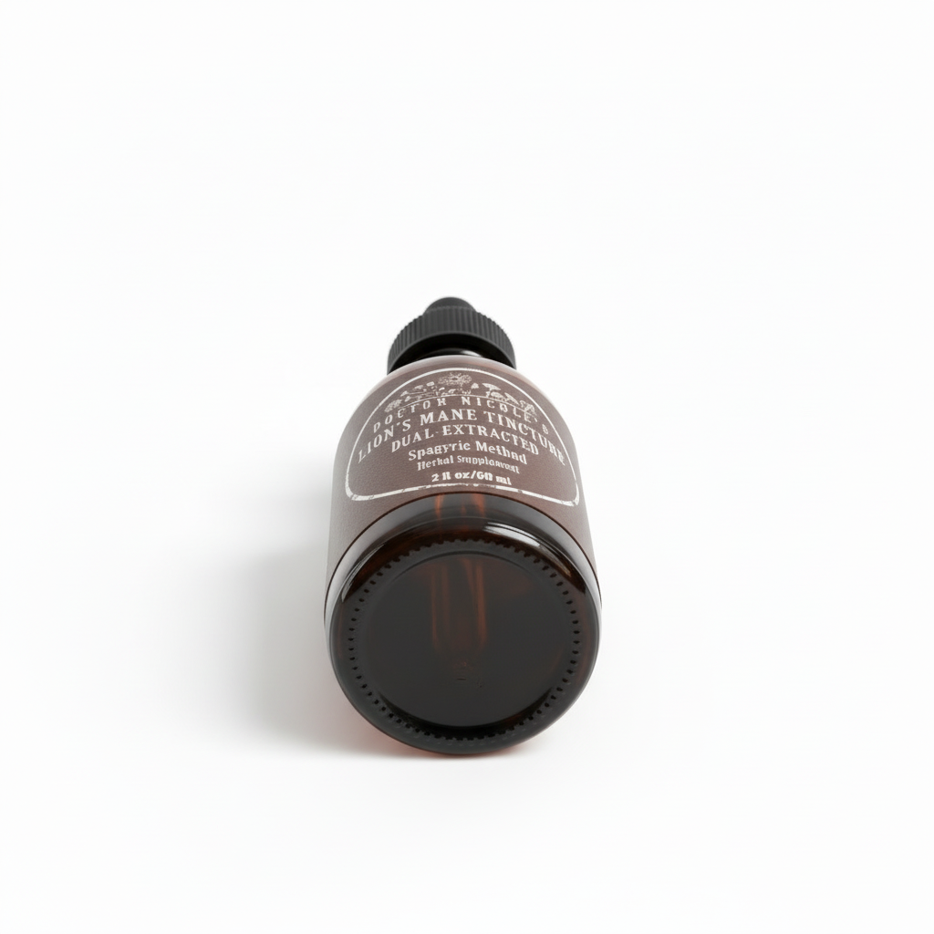 Dual-Extracted Lion’s Mane Mushroom Tincture