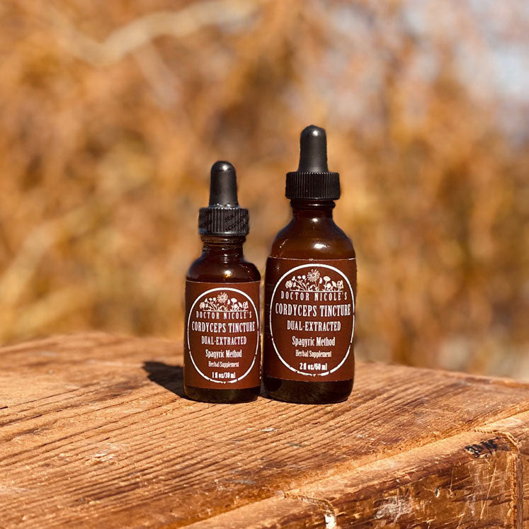 Nicole's Apothecary Dual-Extracted Cordyceps Mushroom Tincture
